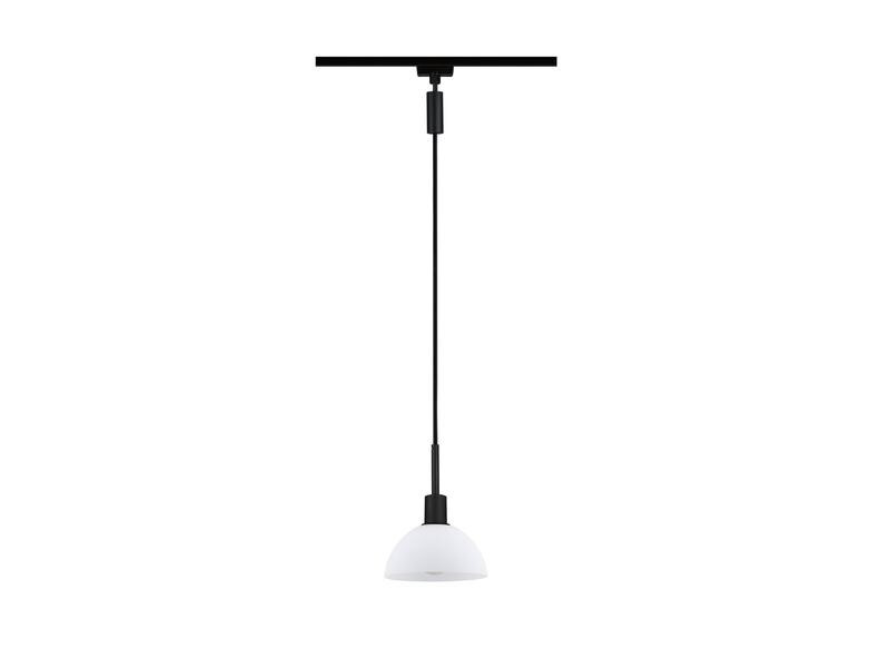 Paulmann Pendelleuchte URail Sarrasani, 1 x E14, 20 W, Schwarz/ Opal