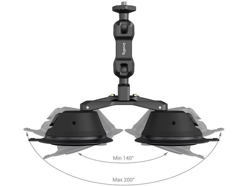 Smallrig Halterung Port. Dual Suction Cam Mount SC-2K