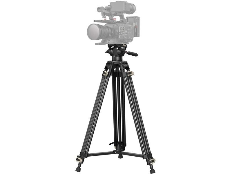 Smallrig Stativ Heavy-Duty Fluid Head Tripod AD-01