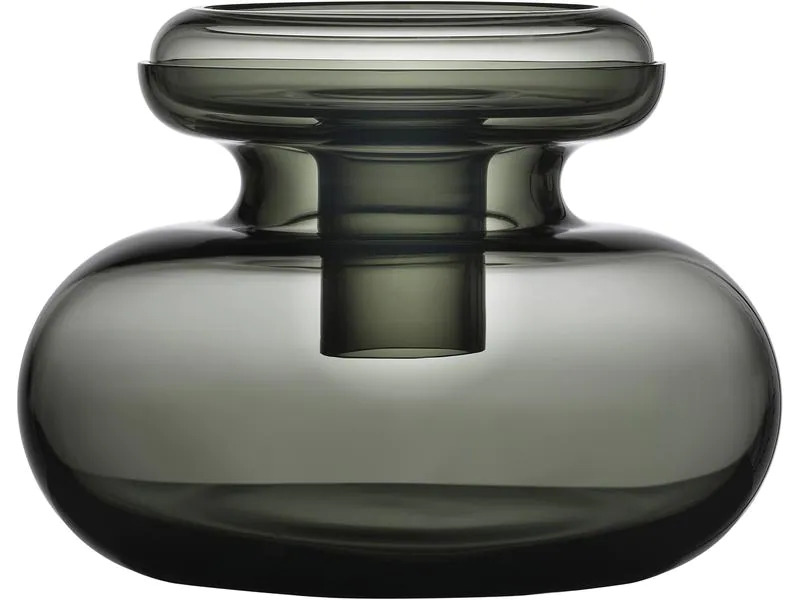 Zone Denmark Vase Inu 33 cm, Dunkelgrau