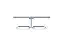 Paulmann LED Schienenspot URail Dipper, 2 x 8 W, 2700 K, Chrom/ Weiss