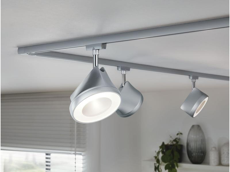 Paulmann LED Schienenspot URail Arena, 15 W, 2700 K, Chrom