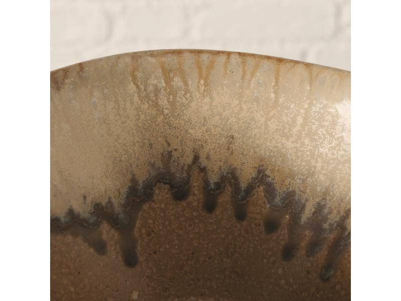 Boltze Schale Orella 19 cm, 1 Stück, Braun