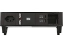 Bachmann Tischsteckdosenleiste DESK 2, 1x T13, 1x USB A/C, 1x Custom