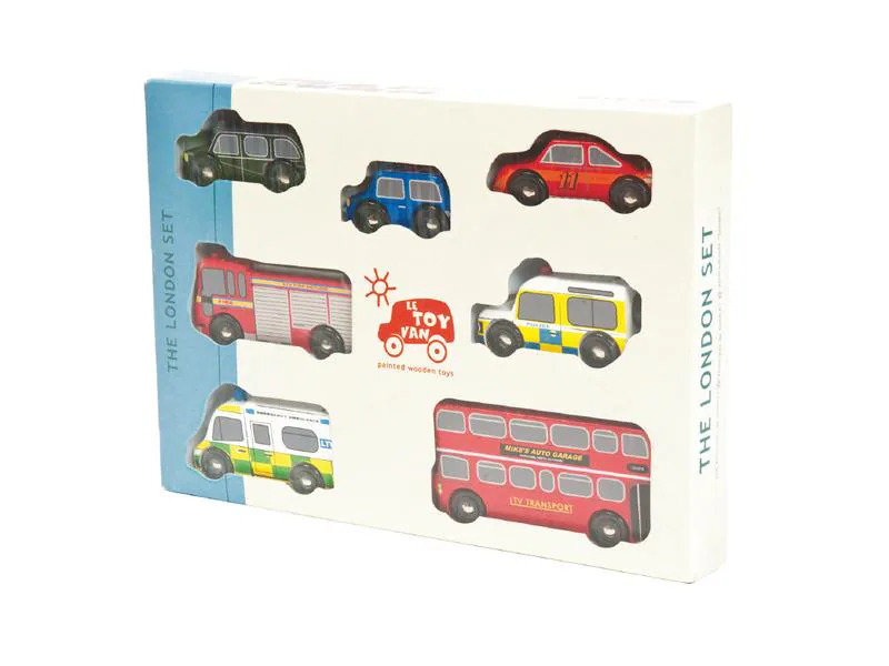 LE TOY VAN Spielzeugfahrzeug London Car Set