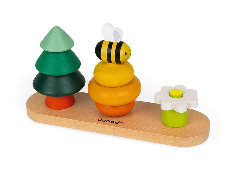Janod Stapelspielzeug Wald