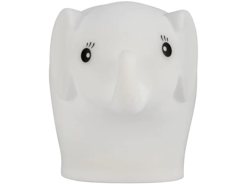 Pauleen Tischlampe Night Elephant, LED, USB, Weiss