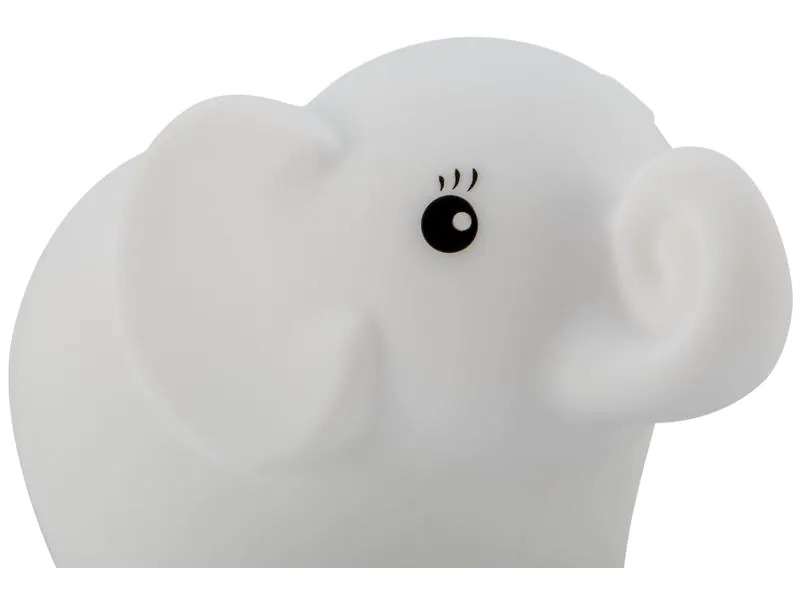 Pauleen Tischlampe Night Elephant, LED, USB, Weiss