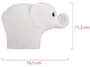 Pauleen Tischlampe Night Elephant, LED, USB, Weiss