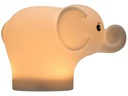 Pauleen Tischlampe Night Elephant, LED, USB, Weiss