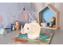Pauleen Tischlampe Night Elephant, LED, USB, Weiss