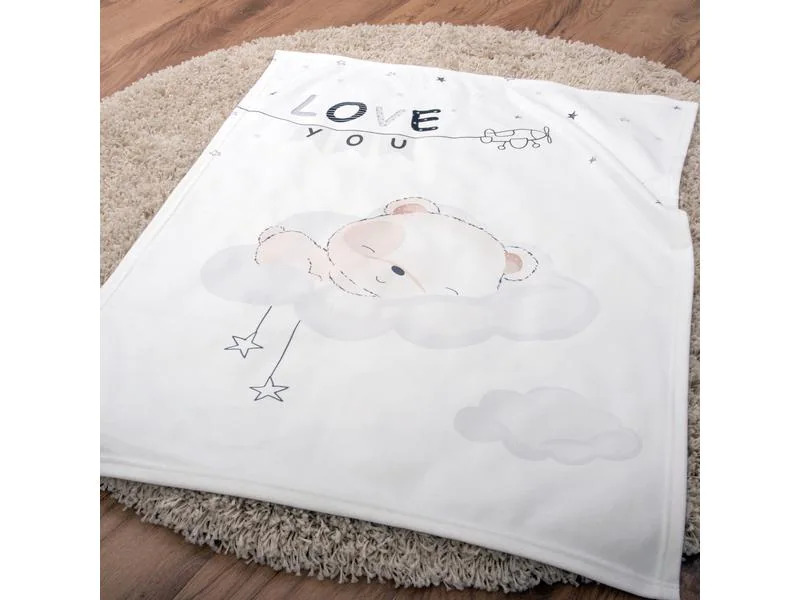 Herding Kuscheldecke Sleeping little bear 75 x 100 cm