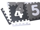 Knorrtoys Puzzlematte Alphabet + Zahlen grau-weiss