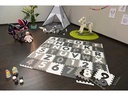 Knorrtoys Puzzlematte Alphabet + Zahlen grau-weiss