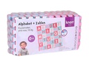 Knorrtoys Puzzlematte Alphabet + Zahlen pink-rosa