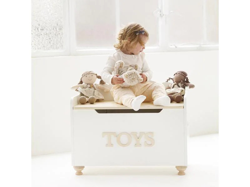 LE TOY VAN Spielzeugbox Weiss