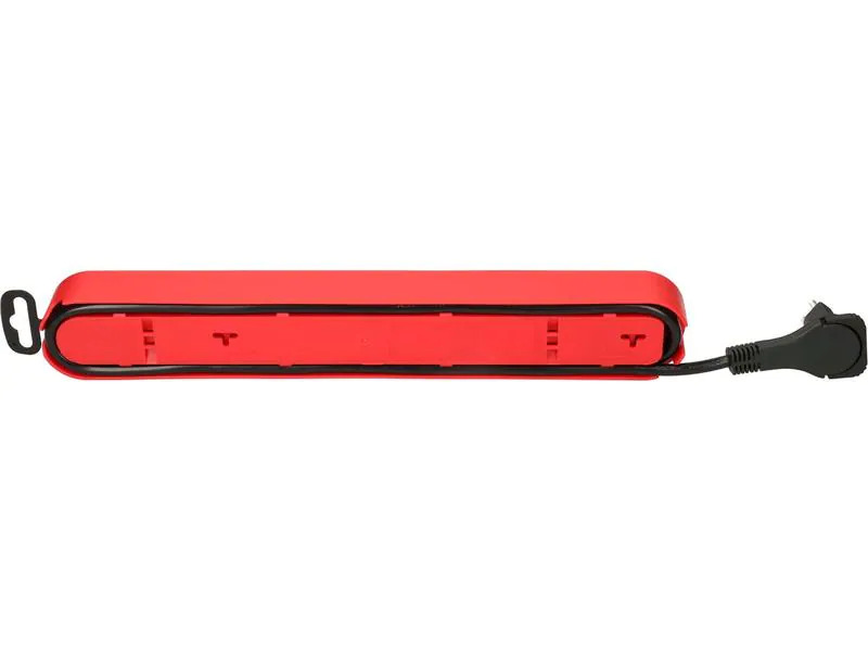 Max Hauri Steckdosenleiste Design Line 5x T13 USB A+C rot