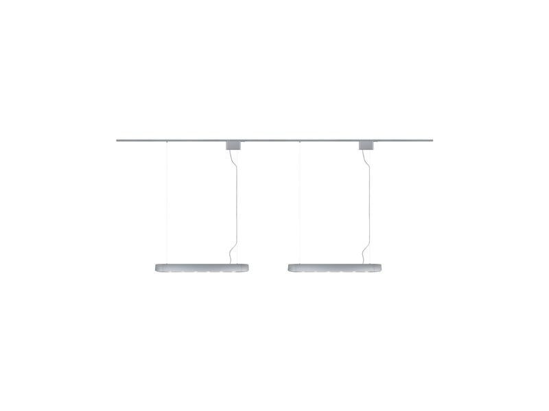 Paulmann Pendelleuchte URail Barre, 6 x GU10, 60 W, Chrom