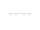 Paulmann Schienenspot URail Blossom Set, 4 x G9, 40 W, Weiss/ Chrom