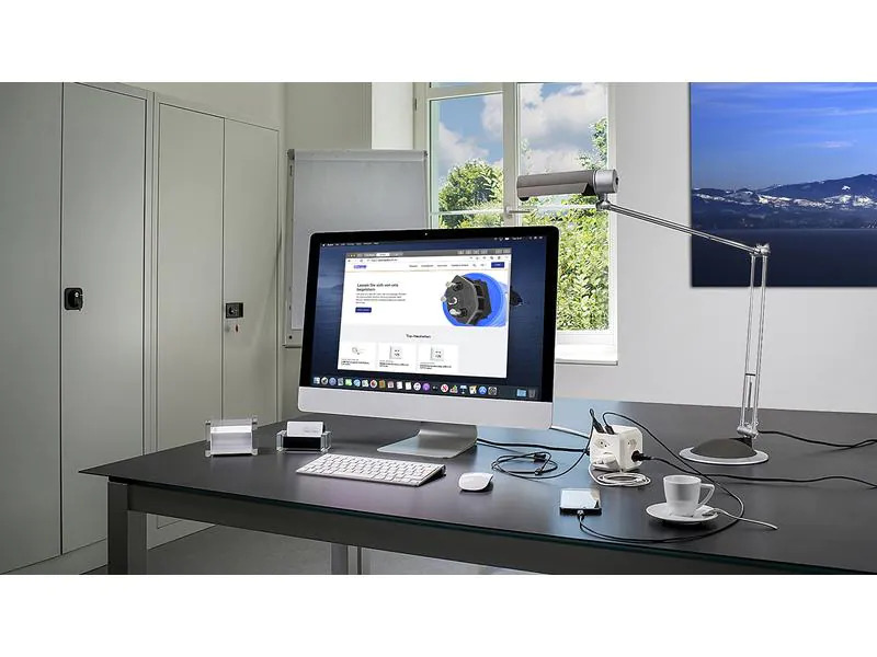 STEFFEN Stromverteiler CUBE 8xT13 2x USB-A