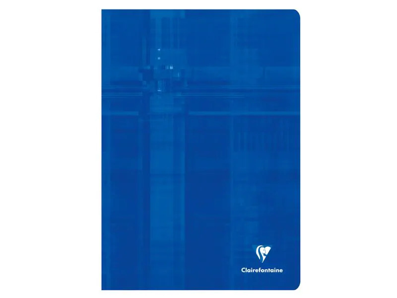 Clairefontaine Notizbuch 40 Blatt, A4, blanko, assortiert