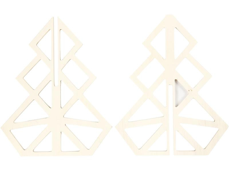 Creativ Company Deko Weihnachtsbaum Holz 20 cm