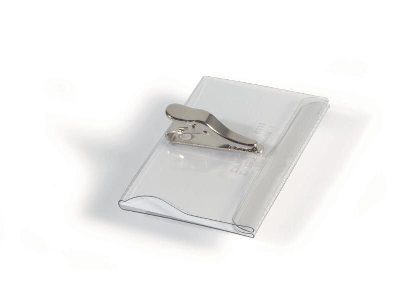 DURABLE Namensschild mit Clip 25 x 90x54 mm