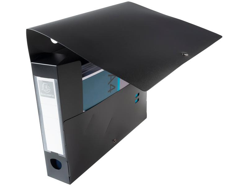 Exacompta Archivschachtel A4, Schwarz