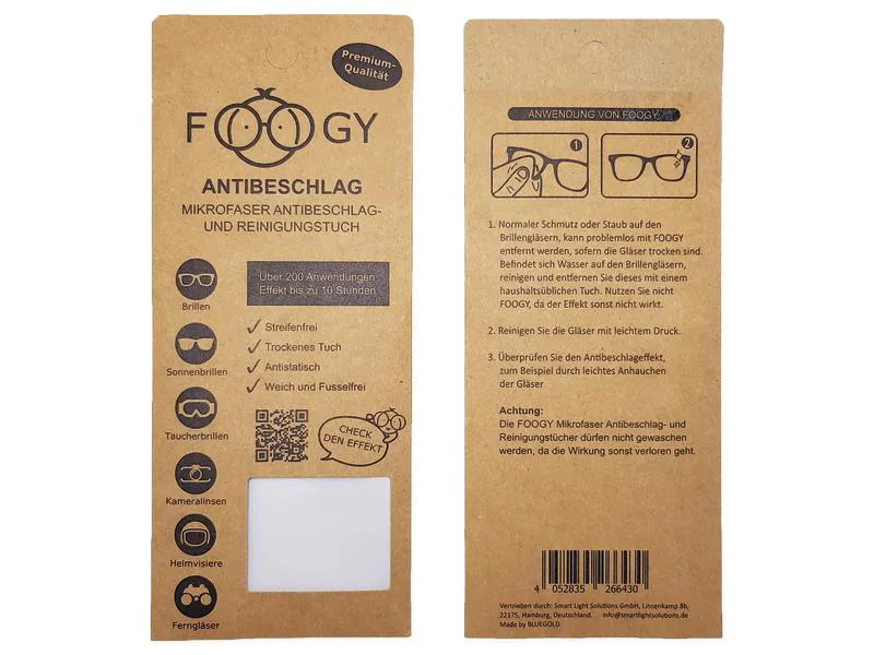 Haushaltsware Mikrofaser-Reinigungstuch Foggy 1 Stück, Grau