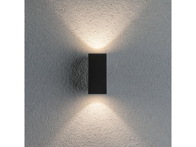 Paulmann Wandleuchte Flame, 2 x 3 W, 3000 K, Anthrazit