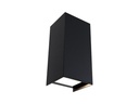 Paulmann Wandleuchte Flame, 2 x 6 W, 3000 K, Anthrazit
