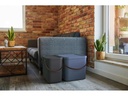 Rotho Aufbewahrungsbox Albula 40 l, Blau