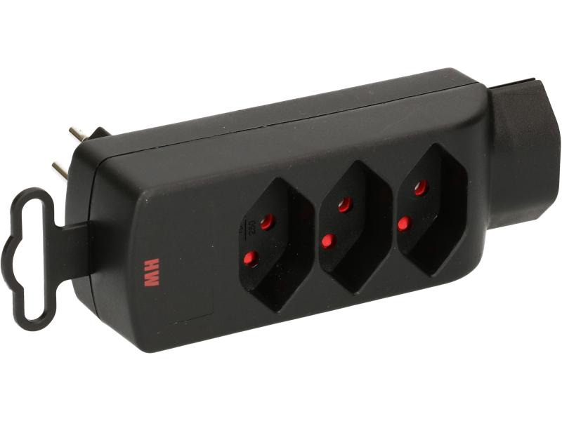 Max Hauri Mehrfachstecker Safety-Line 4