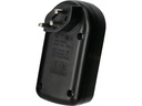 Max Hauri Mehrfachstecker maxADAPT 2 x T13 mit Schalter, Schwarz