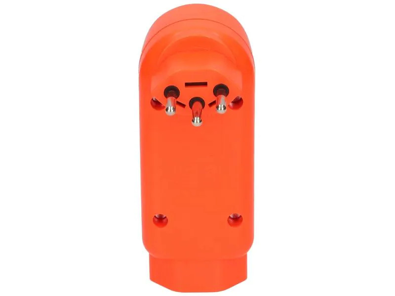 Max Hauri Mehrfachstecker maxADAPT BS 2 + 1 x T13, Fl-Orange