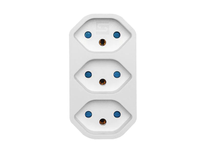 STEFFEN Manta Mehrfachadapter 3xT13