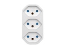 STEFFEN Manta Mehrfachadapter 3xT13