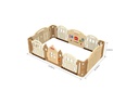 Dwinguler Laufgitter Castle Caramel 2.4 m x 1.5 m x 78.3 cm