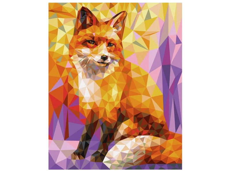 Schipper Malen nach Zahlen Polygon Art Fuchs