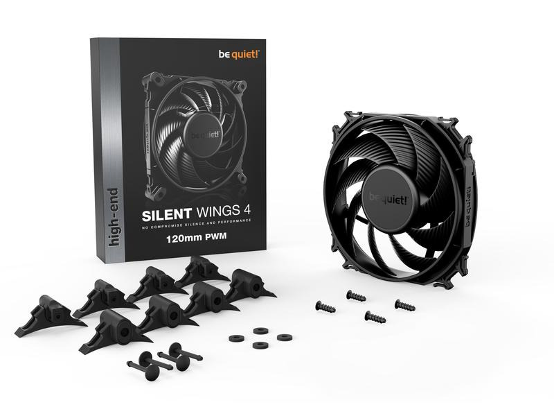 be quiet! PC-Lüfter Silver Wings 4 120 mm PWM