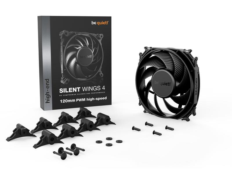 be quiet! PC-Lüfter Silver Wings 4 120 mm PWM HS