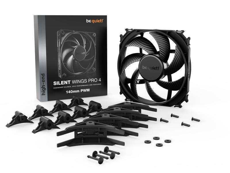 be quiet! PC-Lüfter Silver Wings PRO 4 140 mm PWM