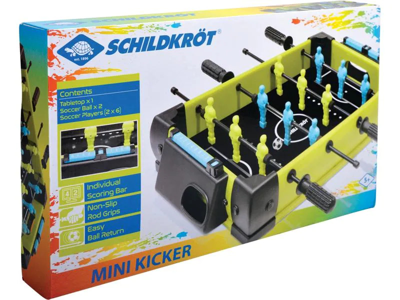 Schildkröt Funsports Familienspiel Mini Tisch Kicker