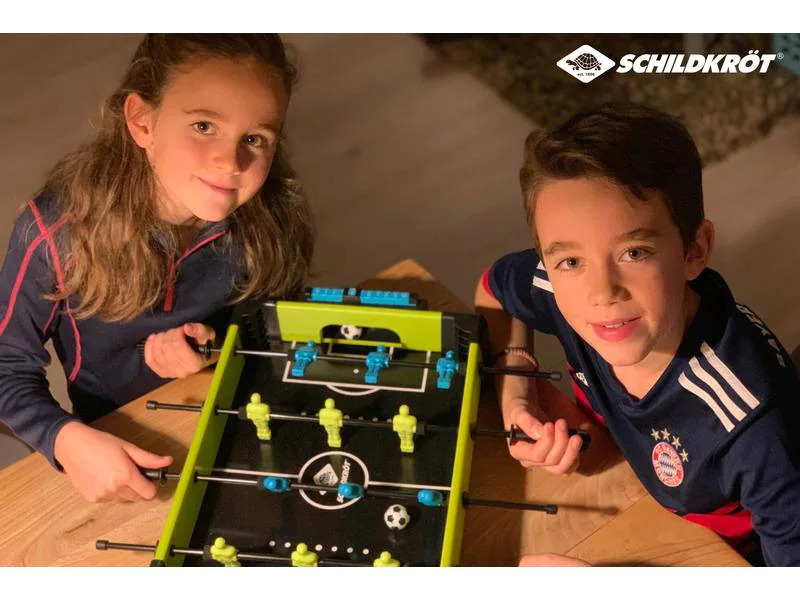 Schildkröt Funsports Familienspiel Mini Tisch Kicker
