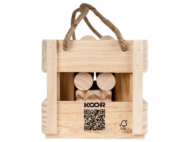 KOOR Wurfspiel Kubb Wikingerschach