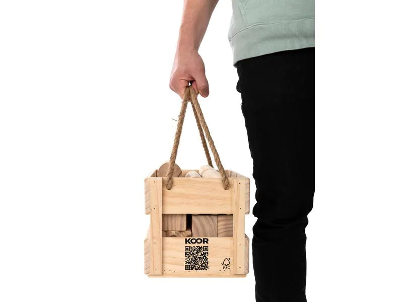 KOOR Wurfspiel Kubb Wikingerschach