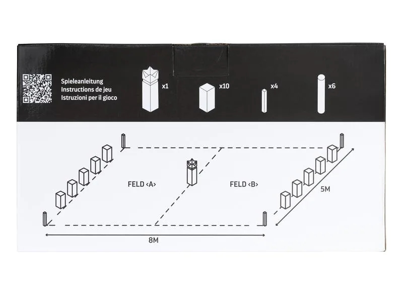 KOOR Wurfspiel Kubb Wikingerschach