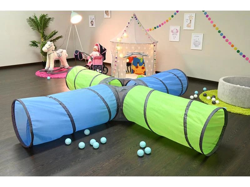 Knorrtoys Spieltunnel Circle green-blue