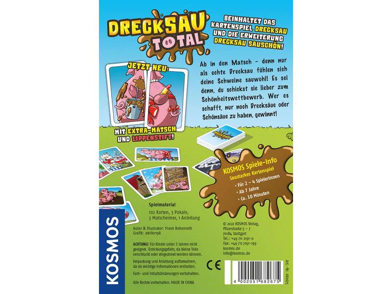 Kosmos Kartenspiel Drecksau total