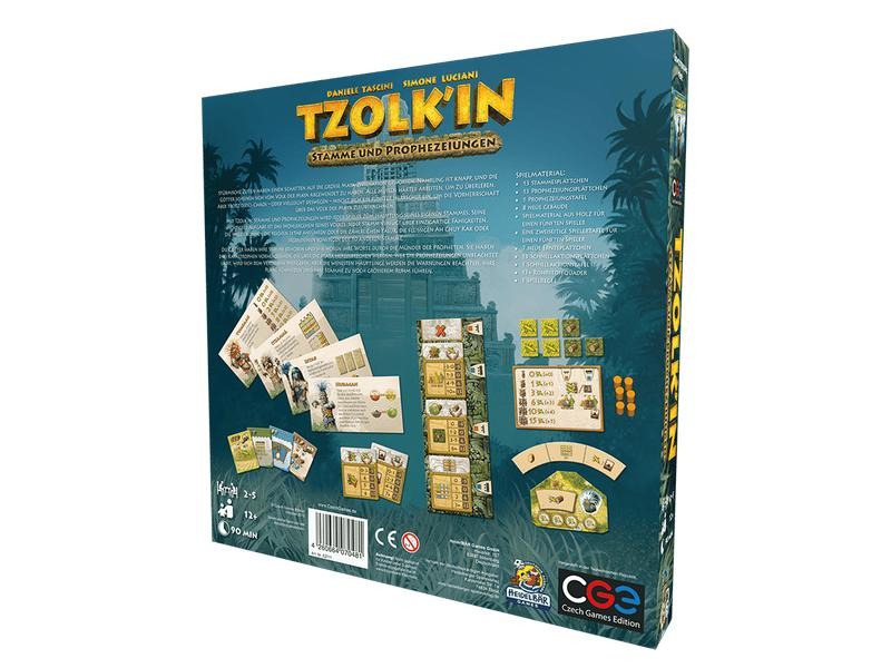 Czech Games Edition Kennerspiel Tzolkin: Stämme und Prophezeiungen